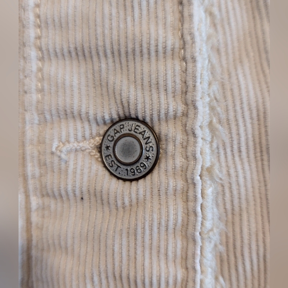 Gap Button Down Lined Jacket  Sz L   Box - Picture 9 of 10